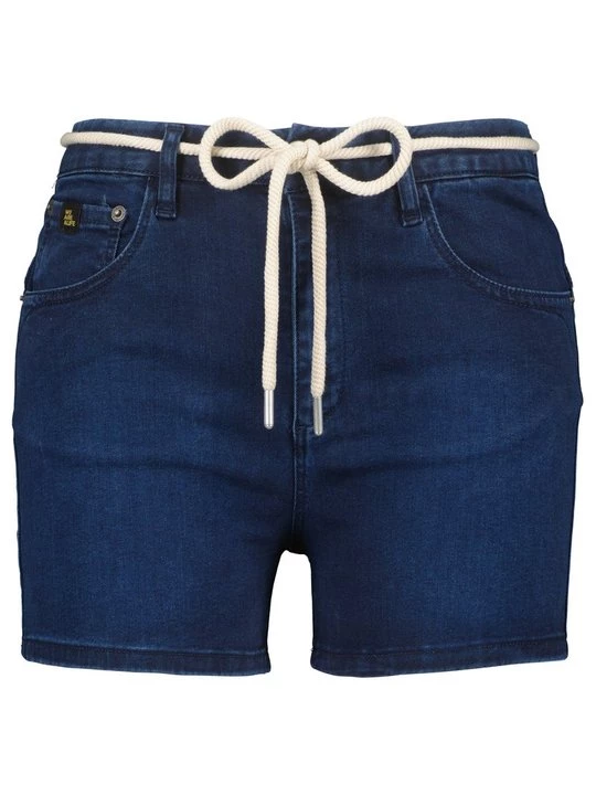 Foto van product Jeansshort ALIFE & Kickin donkerblauw denim