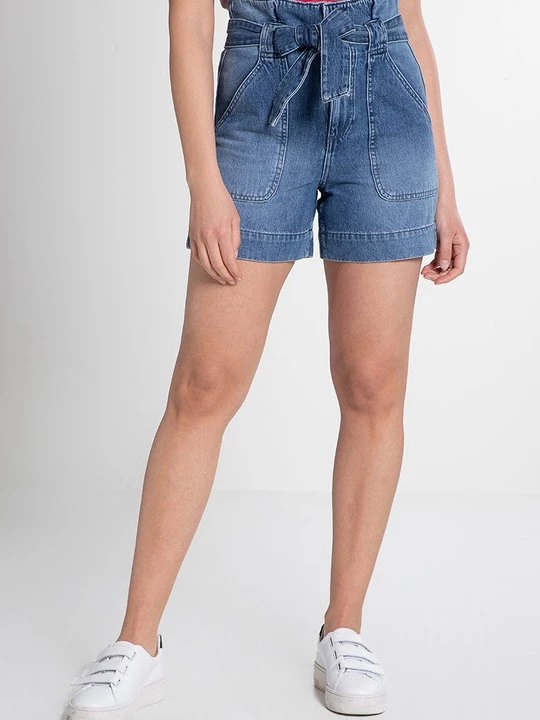 Foto van product Jeansshort CLAUDIE PIERLOT blauw