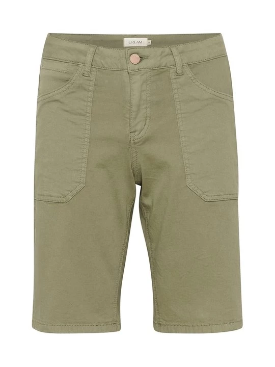 Foto van product Jeansshort Cream donkergroen