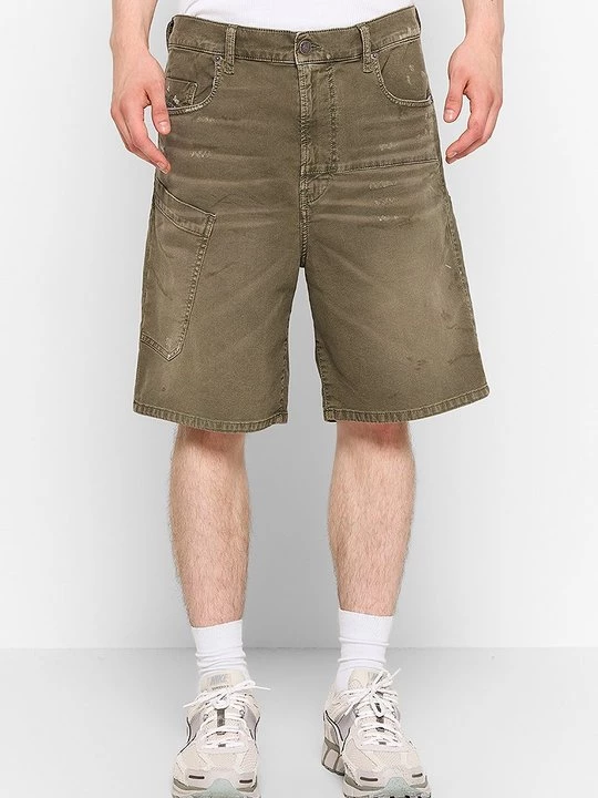 Foto van product Jeansshort Diesel olijfgroen