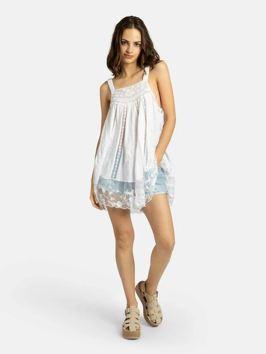 Foto van product Jeansshort Free People lichtblauw denim