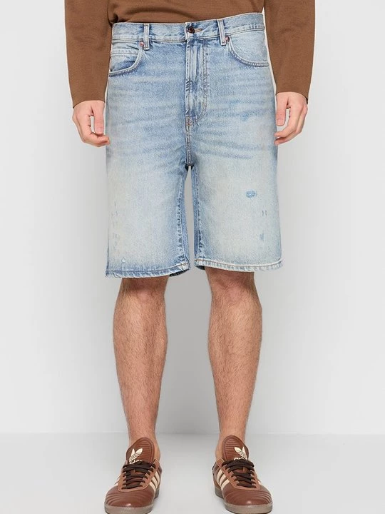 Foto van product Jeansshort Hugo lichtblauw