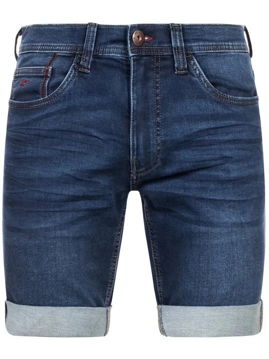 Foto van product Jeansshort INDICODE donkerblauw denim