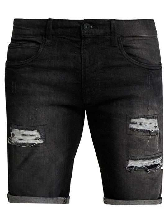 Foto van product Jeansshort INDICODE zwart
