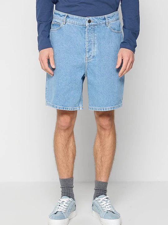Foto van product Jeansshort KnowledgeCotton Apparel blauw