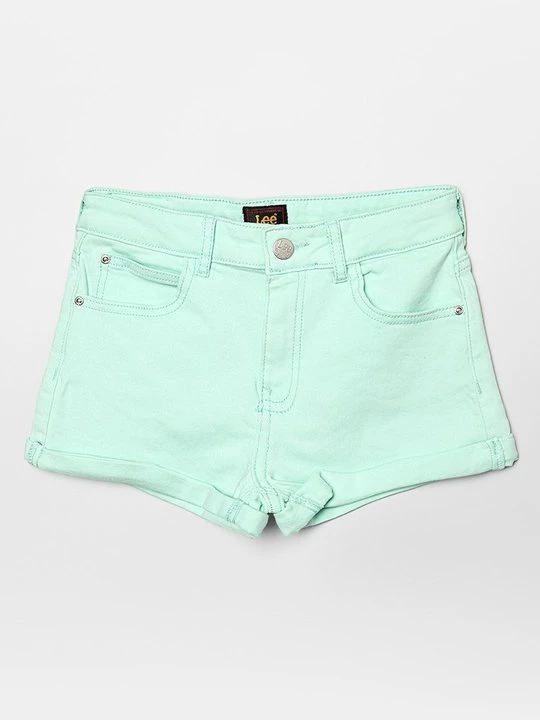 Foto van product Jeansshort Lee mintgroen