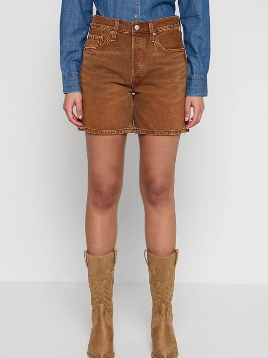 Foto van product Jeansshort Levi's bruin