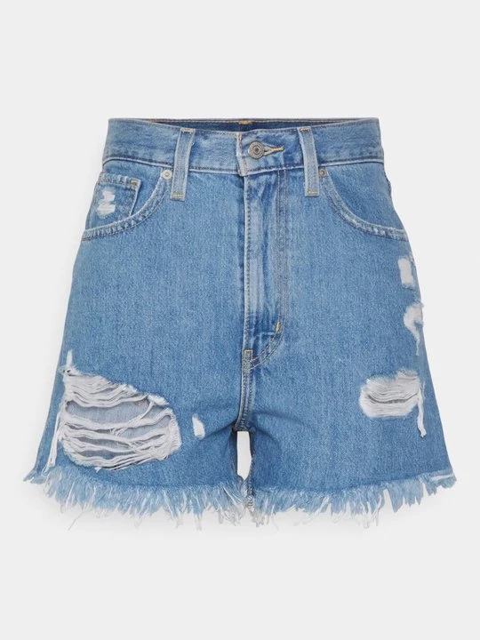 Foto van product Jeansshort Levi's lichtblauw denim