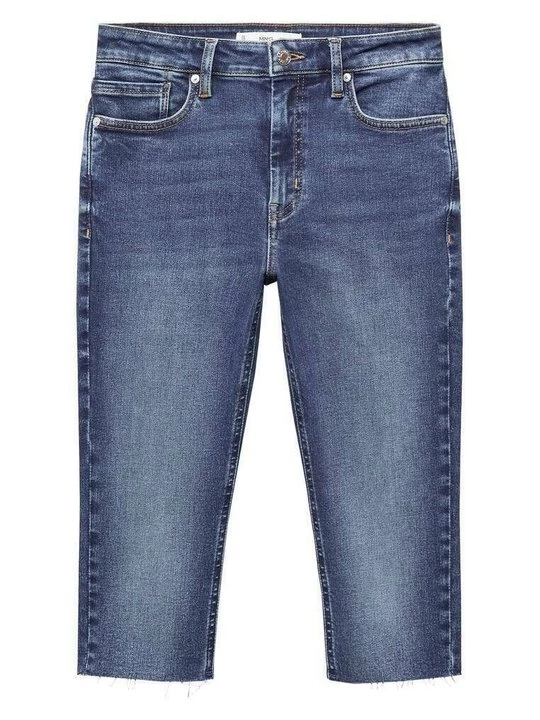 Foto van product Jeansshort Mango donkerblauw