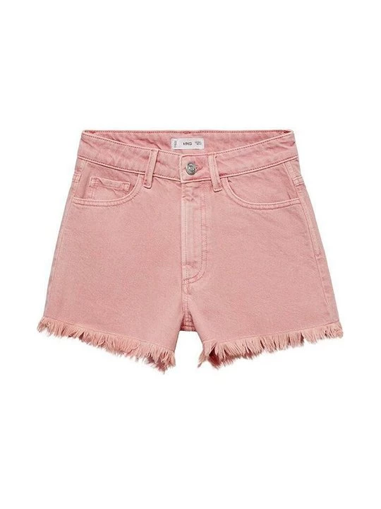 Foto van product Jeansshort Mango donkerroze