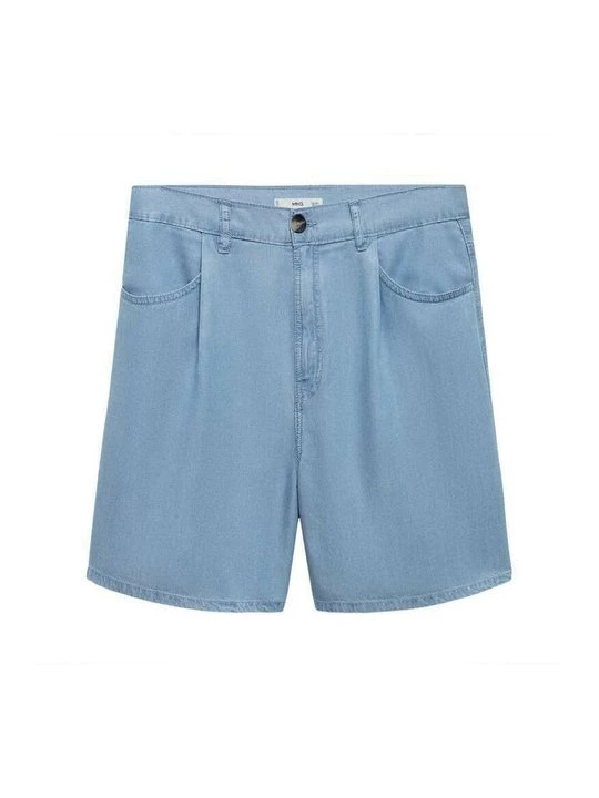 Foto van product Jeansshort Mango lichtblauw