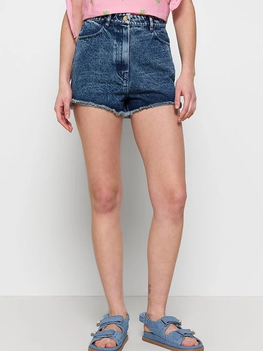 Foto van product Jeansshort Manoush blauw