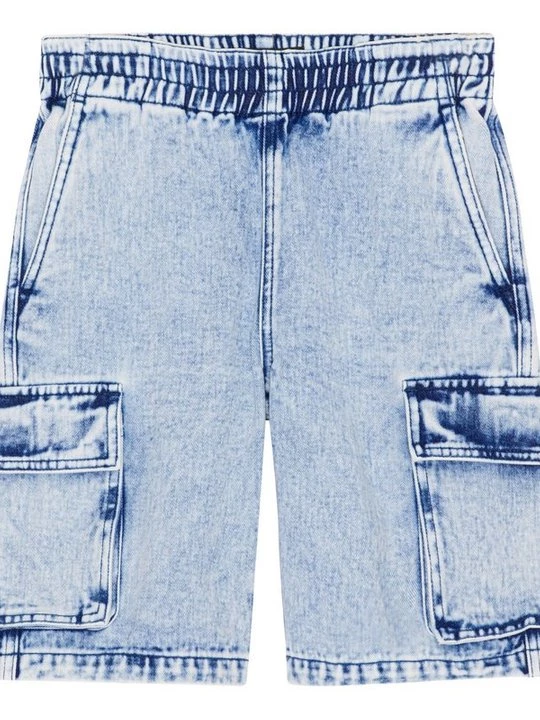 Foto van product Jeansshort Molo lichtblauw denim