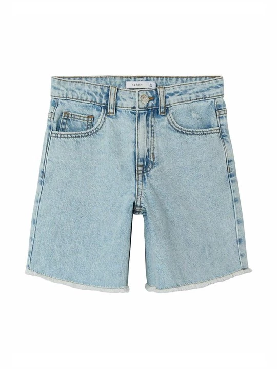 Foto van product Jeansshort NAME IT lichtblauw