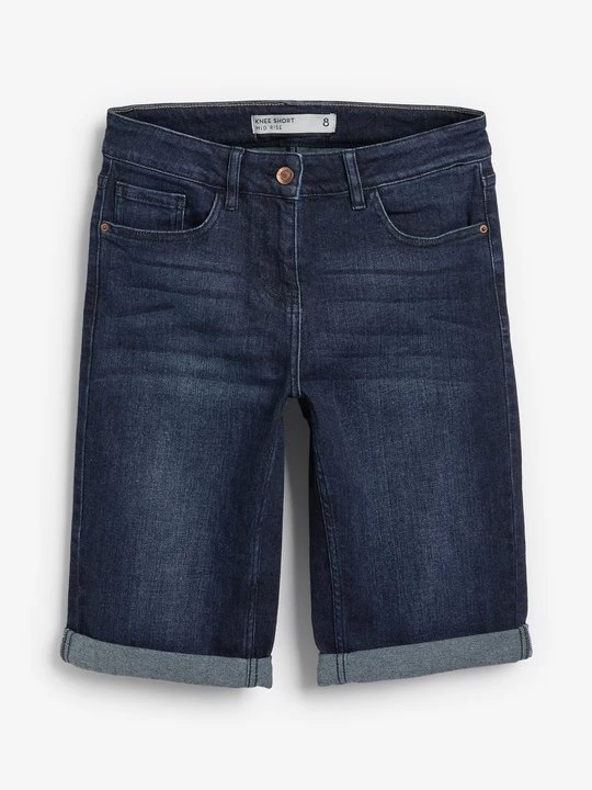 Foto van product Jeansshort Next blauw gemêleerd