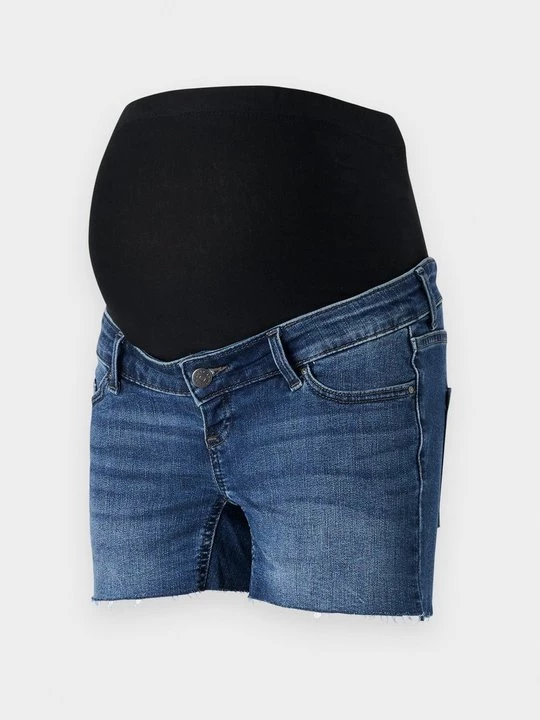 Foto van product Jeansshort Only donkerblauw denim