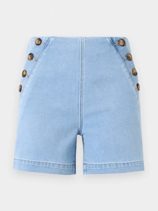Foto van product Jeansshort Only lichtblauw denim