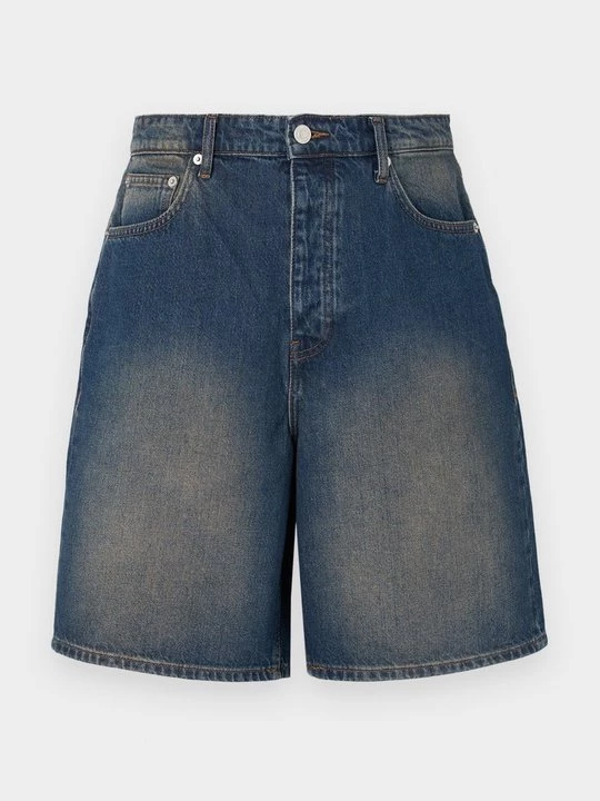 Foto van product Jeansshort Only & Sons donkerblauw denim
