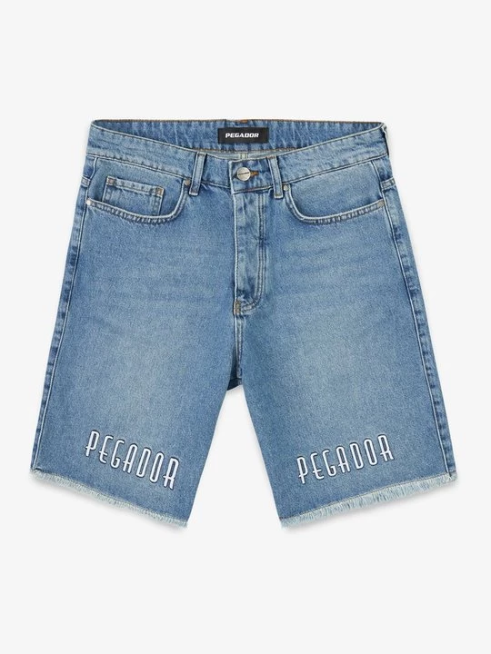 Foto van product Jeansshort Pegador lichtblauw denim