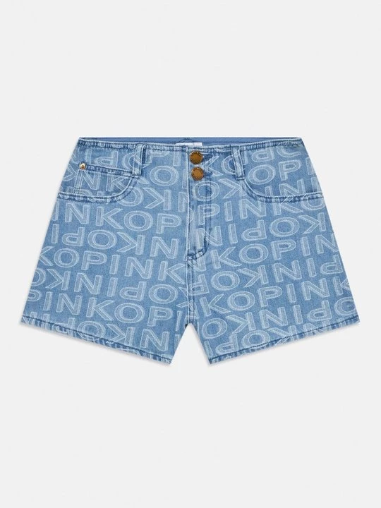 Foto van product Jeansshort Pinko lichtblauw
