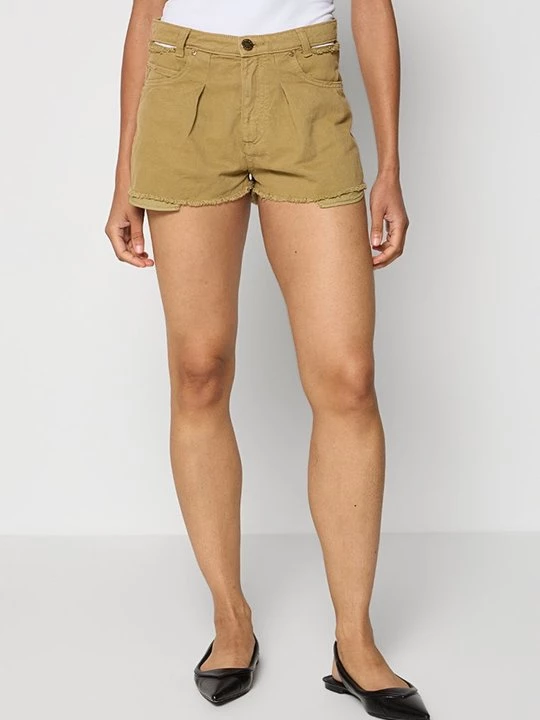 Foto van product Jeansshort Pinko olijfgroen