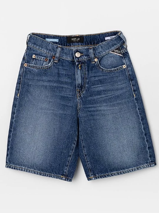 Foto van product Jeansshort Replay blauw