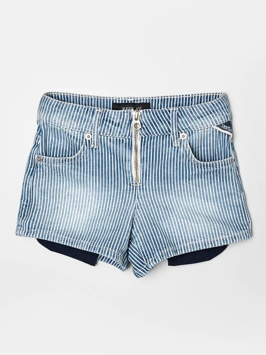 Foto van product Jeansshort Replay blauw
