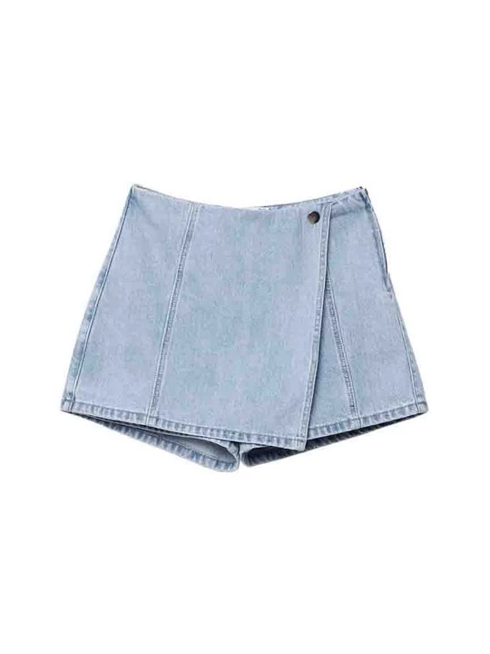 Foto van product Jeansshort Stradivarius lichtblauw denim