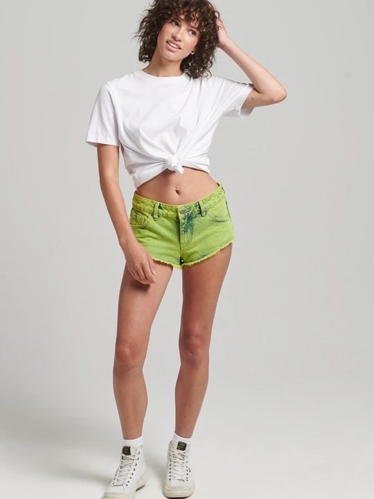 Foto van product Jeansshort Superdry geel
