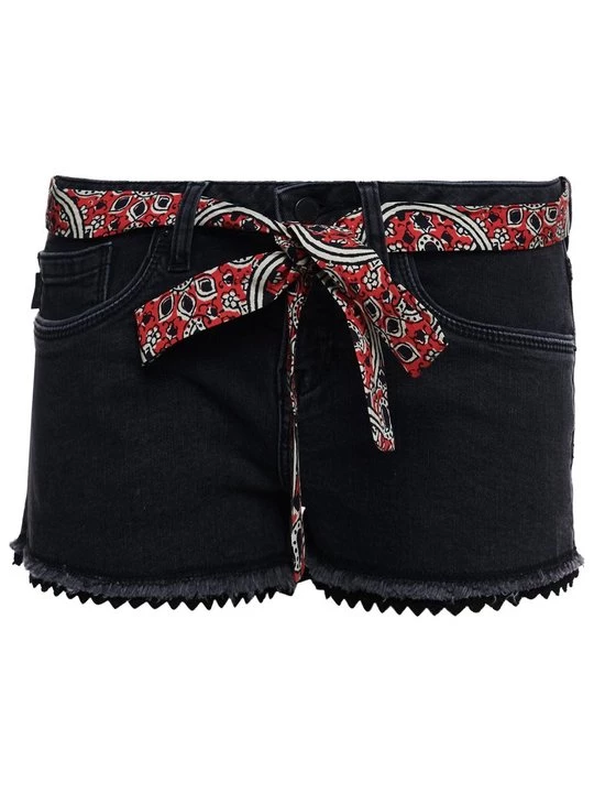 Foto van product Jeansshort Superdry gemêleerd zwart