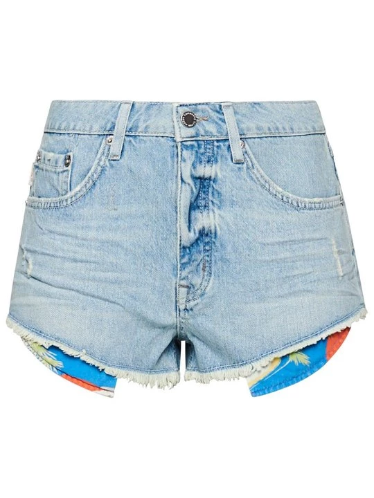 Foto van product Jeansshort Superdry lichtblauw