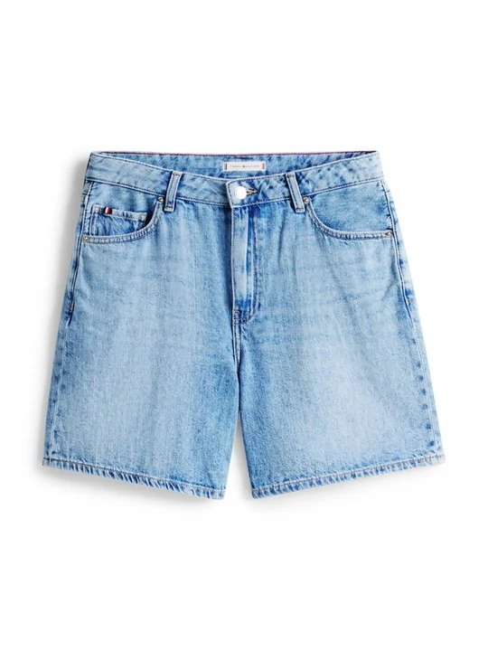 Foto van product Jeansshort Tommy Hilfiger lichtblauw denim
