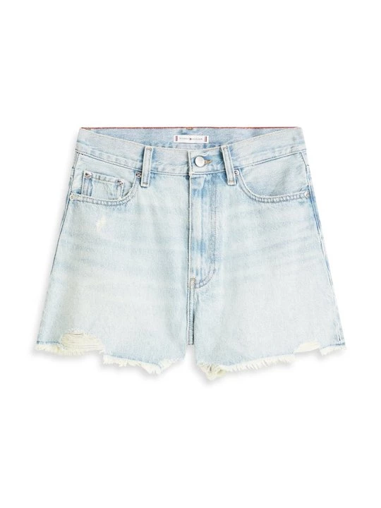 Foto van product Jeansshort Tommy Hilfiger lichtblauw denim