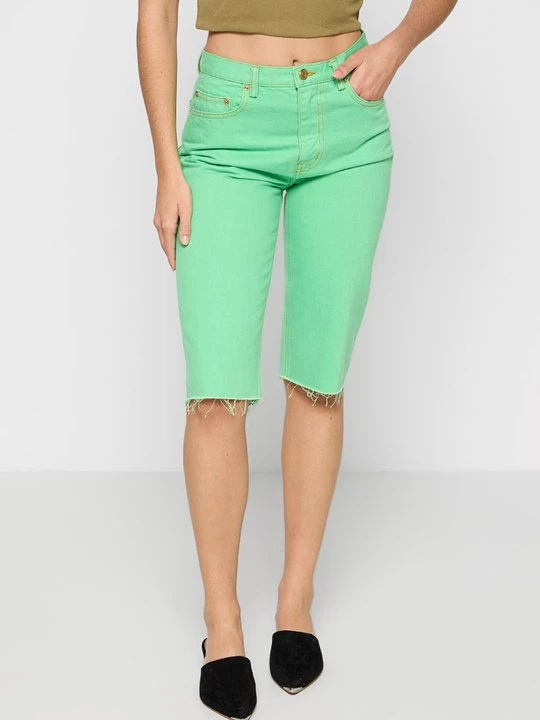Foto van product Jeansshort Tory Burch mintgroen