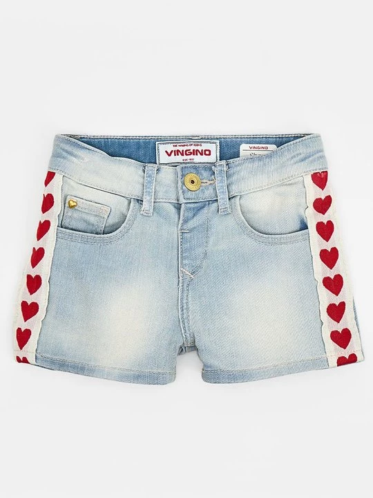 Foto van product Jeansshort VINGINO lichtblauw