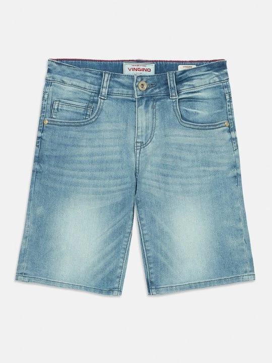Foto van product Jeansshort VINGINO lichtblauw denim