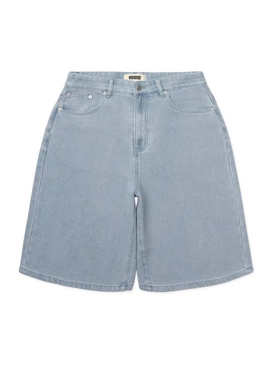 Foto van product Jeansshort Woodbird lichtblauw