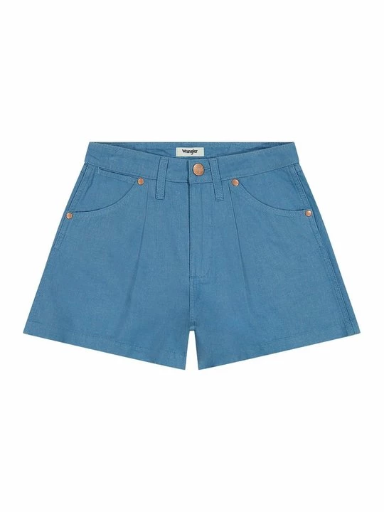 Foto van product Jeansshort Wrangler blauw