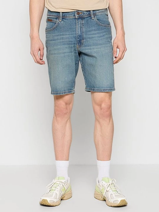Foto van product Jeansshort Wrangler donkerblauw