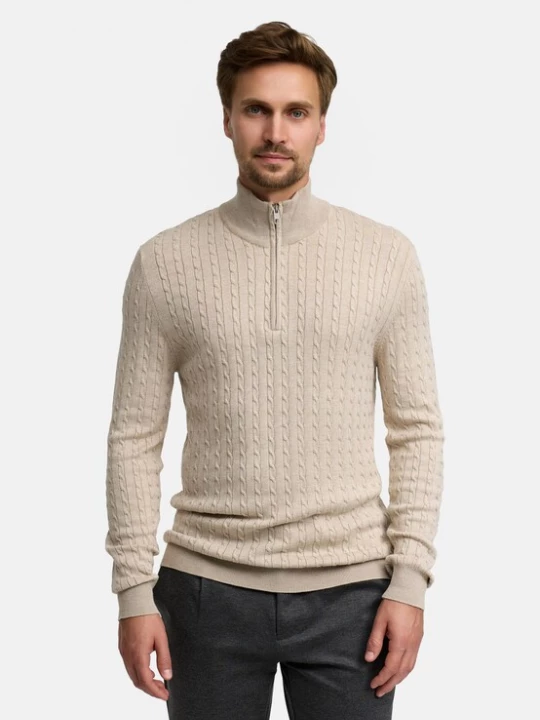Foto van product JEFF Trui 'Camden' beige