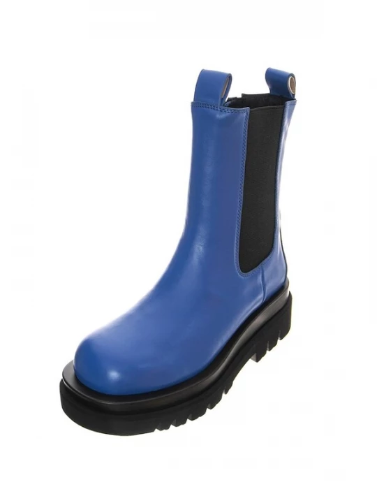 Foto van product Jeffrey Campbell Laarzen 'Tanked' blauw