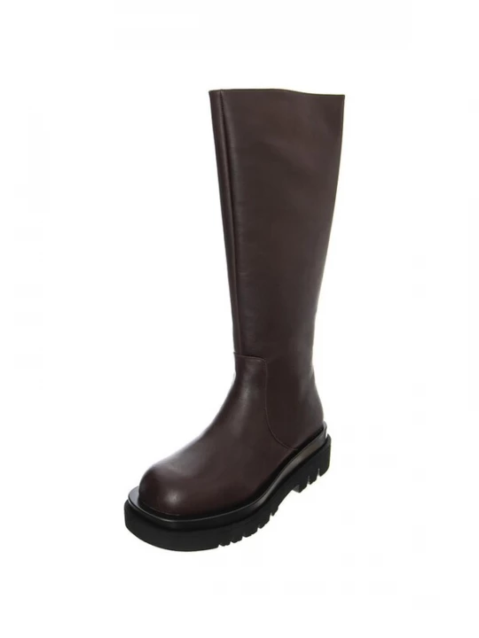 Foto van product Jeffrey Campbell Laarzen 'Tanked-Kh' bruin