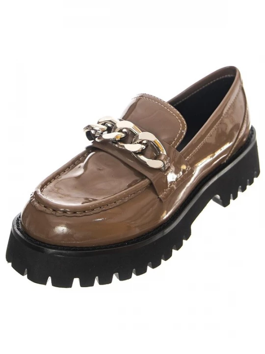 Foto van product Jeffrey Campbell Mocassins 'Recess' bruin
