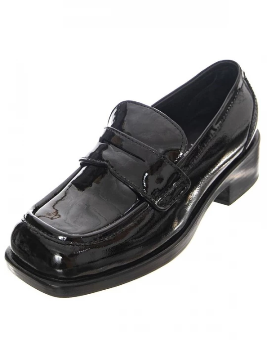 Foto van product Jeffrey Campbell Mocassins 'Sorbonne' zwart