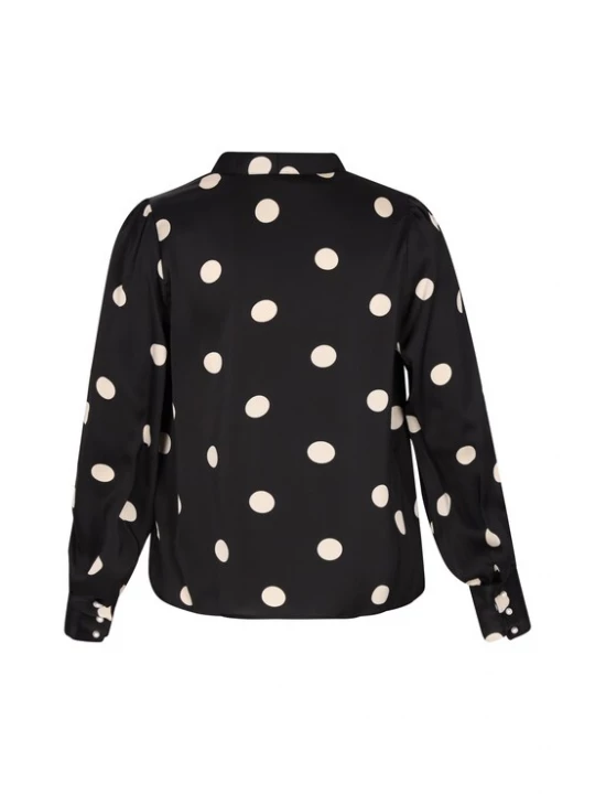 Foto van product JEONA Blouse 'Fashion Look' zwart / wit