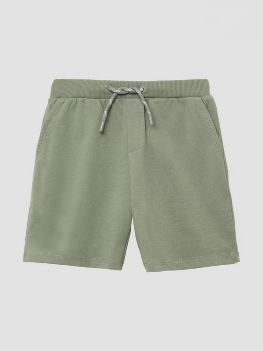 Foto van product Jersey bermuda in een loose fit s.Oliver olijfgroen