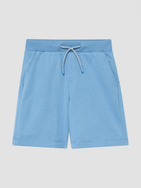 Foto van product Jersey bermuda met elastische tailleband s.Oliver blauw