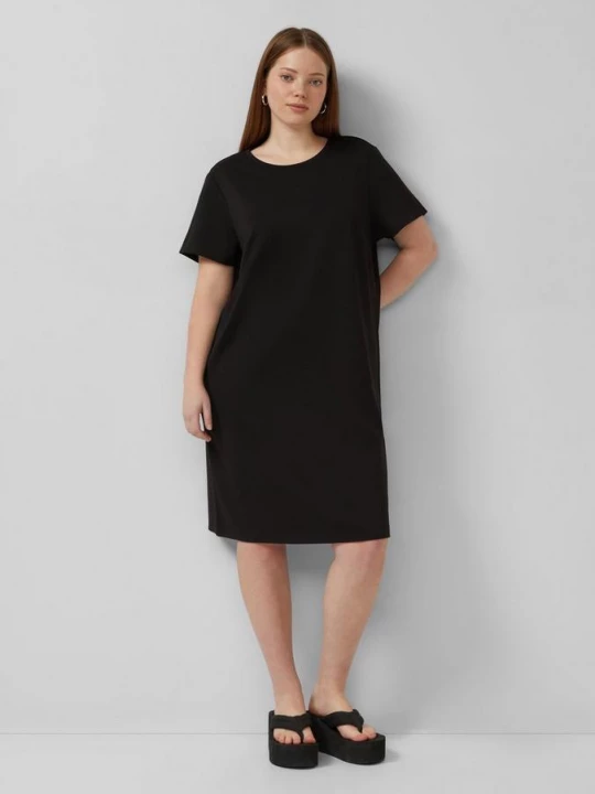 Foto van product Jersey jurk QS zwart