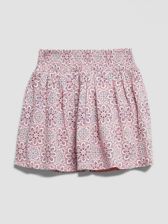 Foto van product Jersey rok met geïntegreerde shorts en smok detail s.Oliver