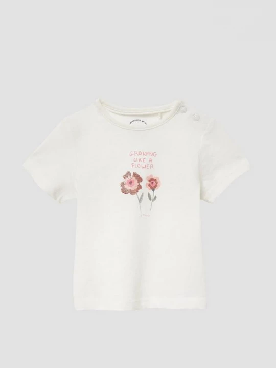 Foto van product Jersey shirt met glitterprint s.Oliver